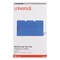 Universal 1/3-Cut Tabs Deluxe Reinforced Top Tab Folders with Fasteners - Legal Size, Blue (50/Box)
